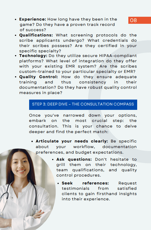 steps about the consultation compass